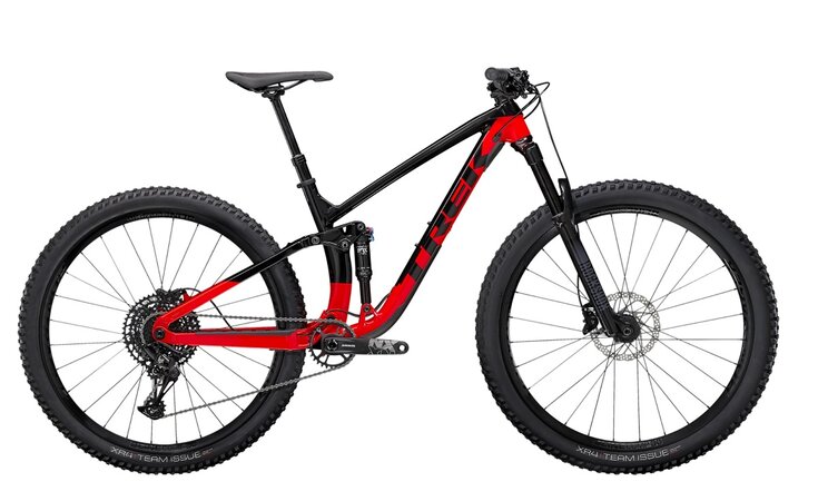 Bicykel Trek Fuel EX 7 Trek Black/Radioactive Red 2021/2022