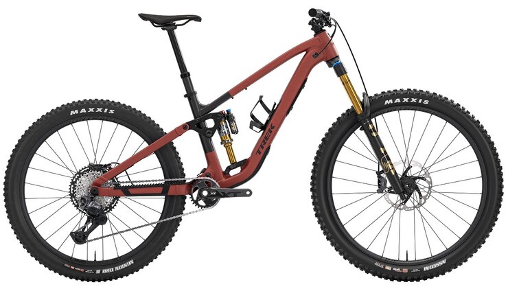 Bicykel Trek Fuel MX 9 XT Di2 Gen 7 Matte Sedona Red/Pennyflake Splatter 2026