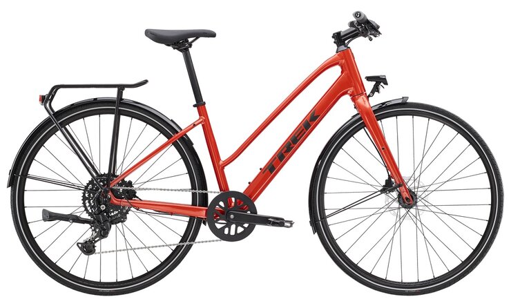 Bicykel Trek FX 2 Equipped Mid-step Lava 2025