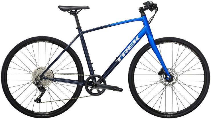 Bicykel Trek FX 3 Disc Alpine Blue to Deep Dark Blue Fade 2023