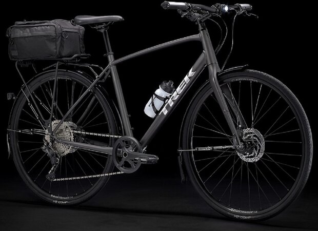 Bicykel Trek FX 3 Disc Matte Dnister Black 2023