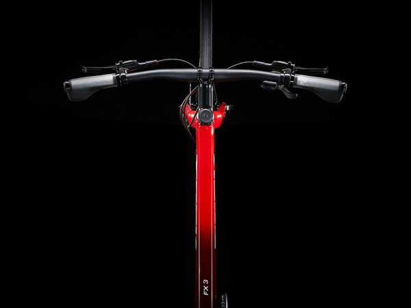 Bicykel Trek FX 3 Disc Viper Red to Cobra Blood Fade 2023