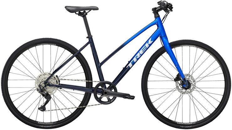 Bicykel Trek FX 3 Disc Stagger Alpine Blue to Deep Dark Blue Fade 2023