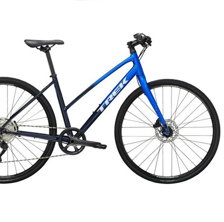 Bicykel Trek FX 3 Disc Stagger Alpine Blue to Deep Dark Blue Fade 2023