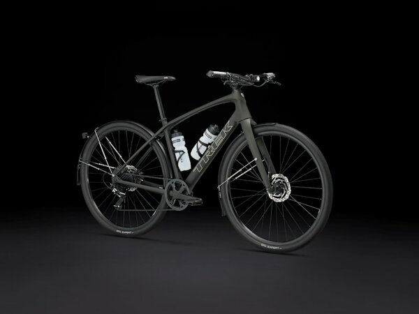 Bicykel Trek FX Sport 5 Carbon Matte Black Olive/Deep Smoke 2026