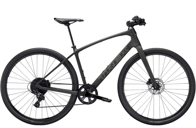 Bicykel Trek FX Sport 5 Carbon Matte Black Olive/Deep Smoke 2026