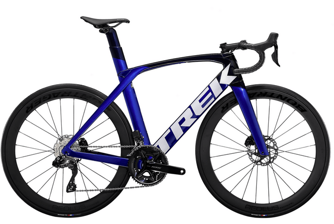 Testovaný bicykel Trek Madone SL 6 Hex Blue 2023
