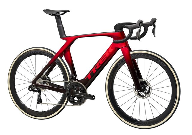 Bicykel Trek Madone SLR 9 Gen 7 Metallic Red Smoke to Red Carbon Smoke 2024