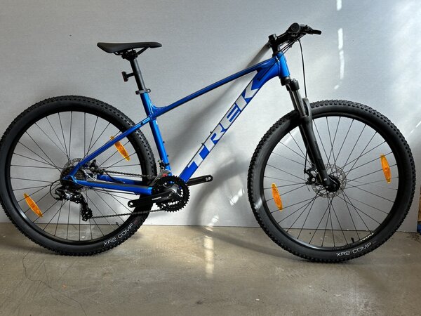 Testovaný bicykel Trek Marlin 4 Alpine Blue 2023