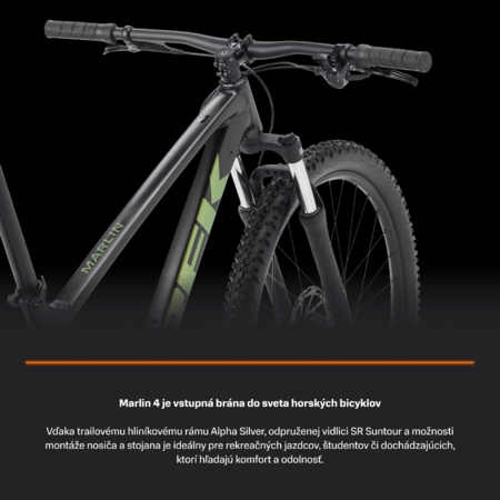 Bicykel Trek Marlin 4 Gen 3 Matte Dark Web 2026