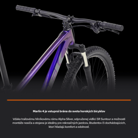 Bicykel Trek Marlin 4 Gen 3 Purple Flip/Black Fade 2026