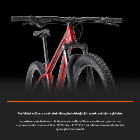 Bicykel Trek Marlin 5 Gen 3 Fury Red 2026