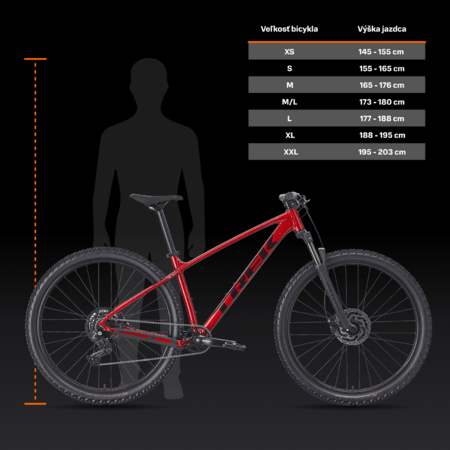 Bicykel Trek Marlin 5 Gen 3 Fury Red 2026