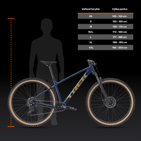 Bicykel Trek Marlin 5 Gen 3 Mulsanne Blue 2026