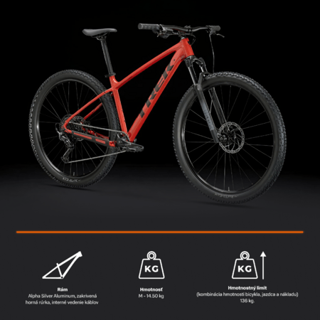 Bicykel Trek Marlin 6 Gen 3 Lava 2025