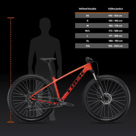 Bicykel Trek Marlin 6 Gen 3 Lava 2025