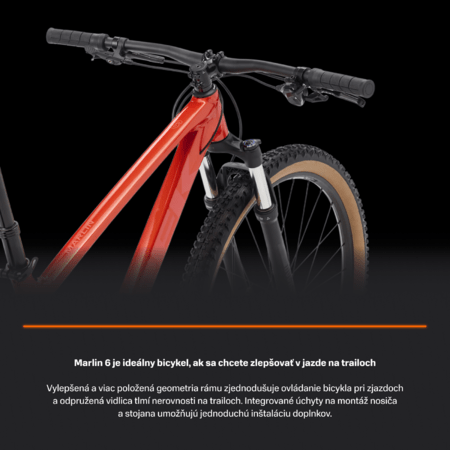 Bicykel Trek Marlin 6 Gen 3 Lava 2026