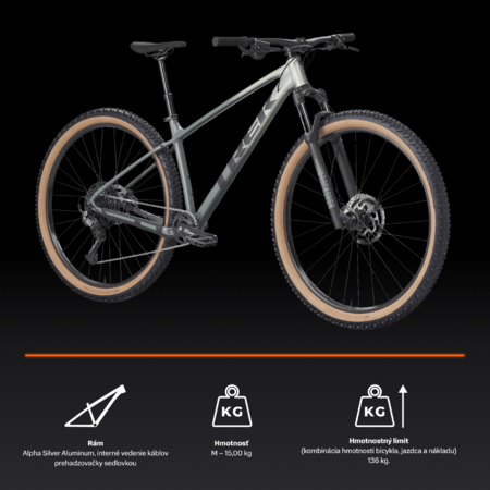 Bicykel Trek Marlin 6 Gen 3 Matte Lichen/Keswick Green Fade 2026