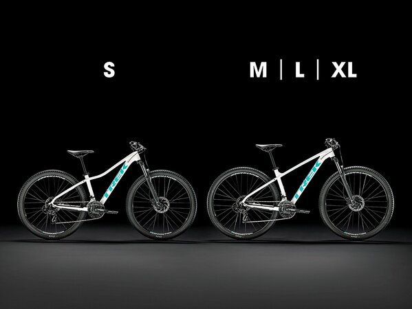 Bicykel Trek Marlin 7 Marigold to Radioactive Red Fade 2022