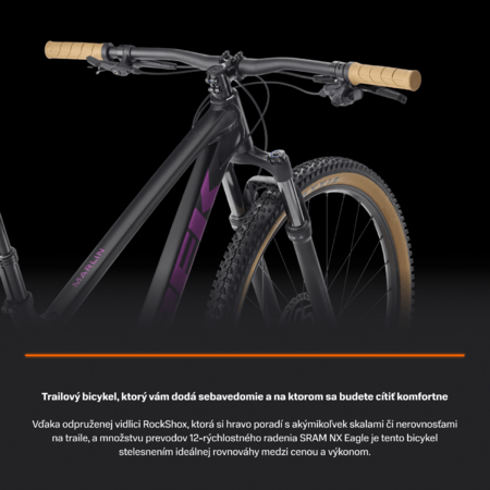 Bicykel Trek Marlin 7 Gen 3 Matte Dark Web/Clear Gloss Splatter 2026