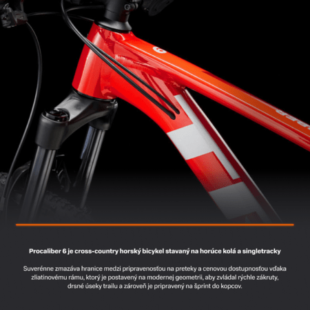 Bicykel Trek Procaliber 6 Viper Red/Crimson 2025