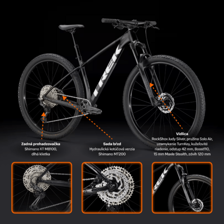 Bicykel Trek Procaliber 6 Satin Trek Black/Lithium Grey 2026
