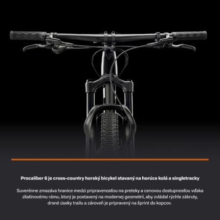 Bicykel Trek Procaliber 6 Satin Trek Black/Lithium Grey 2026