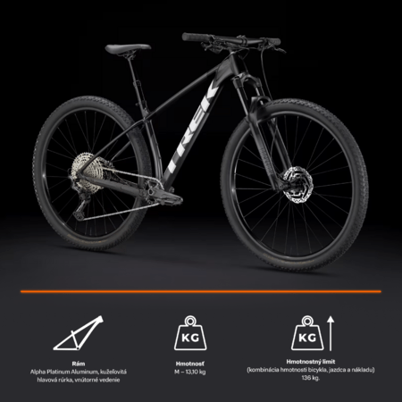 Bicykel Trek Procaliber 6 Satin Trek Black/Lithium Grey 2026