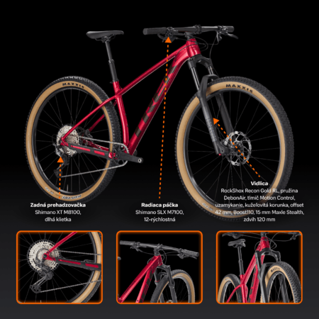Bicykel Trek Procaliber 8 Fury Red 2026