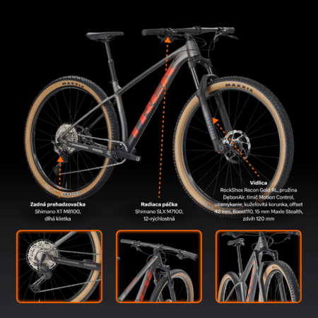 Bicykel Trek Procaliber 8 Matte Mercury/Lithium Grey 2026