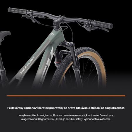 Bicykel Trek Procaliber 9.5 Gen 3 Matte Keswick Green/Mercury 2026