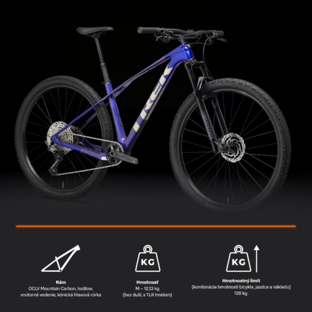 Bicykel Trek Procaliber 9.5 Gen 3 Purple Flip/Hex Blue 2026
