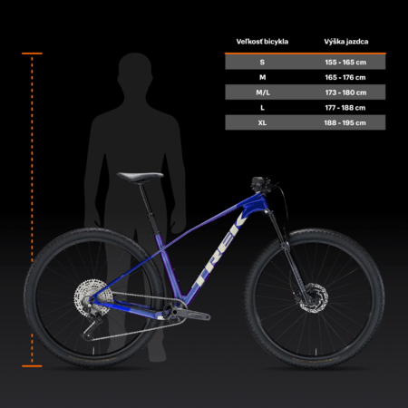 Bicykel Trek Procaliber 9.5 Gen 3 Purple Flip/Hex Blue 2026