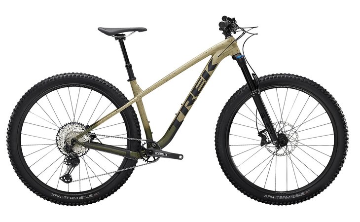 Bicykel Trek Roscoe 9 Matte Quicksand to Olive Fade/Black 2023