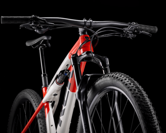 Bicykel Trek Supercaliber SL 9.6 Gen 2 Lunar Silver/Lava Red 2025