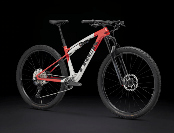 Bicykel Trek Supercaliber SL 9.6 Gen 2 Lunar Silver/Lava Red 2025