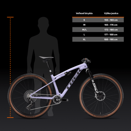 Bicykel Trek Supercaliber SLR 9.9 Flight Attendant Gen 2 Lavender Haze 2025
