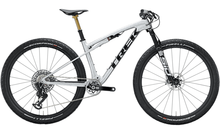 Bicykel Trek Supercaliber SLR 9.9 XX AXS Gen 2 Argent Drizzle 2025