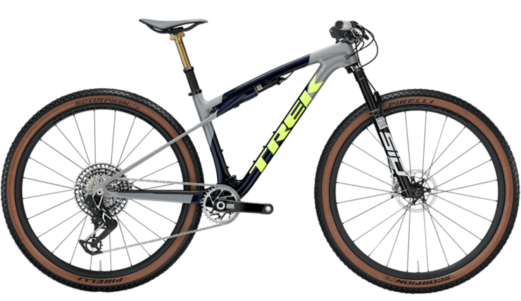 Bicykel Trek Supercaliber SLR 9.9 XX AXS Gen 2 Carbon Smoke Blue/Slate/Green 2025