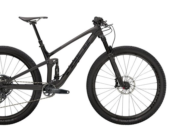 Bicykel Trek Top Fuel 9.8 GX Matte Raw Carbon/Voodoo Trek Black 2021