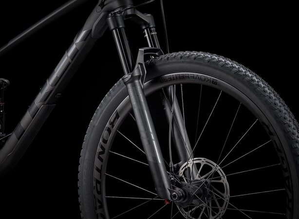 Bicykel Trek Top Fuel 9.8 GX Matte Raw Carbon/Voodoo Trek Black 2021