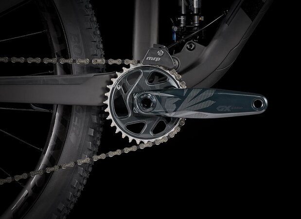 Bicykel Trek Top Fuel 9.8 GX Matte Raw Carbon/Voodoo Trek Black 2021