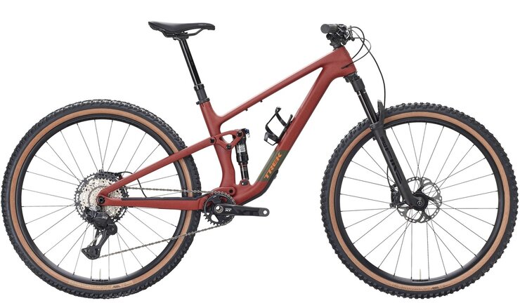Bicykel Trek Top Fuel 9.8 XT Di2 Gen 4 Matte Sedona Red/Pennyflake 2026