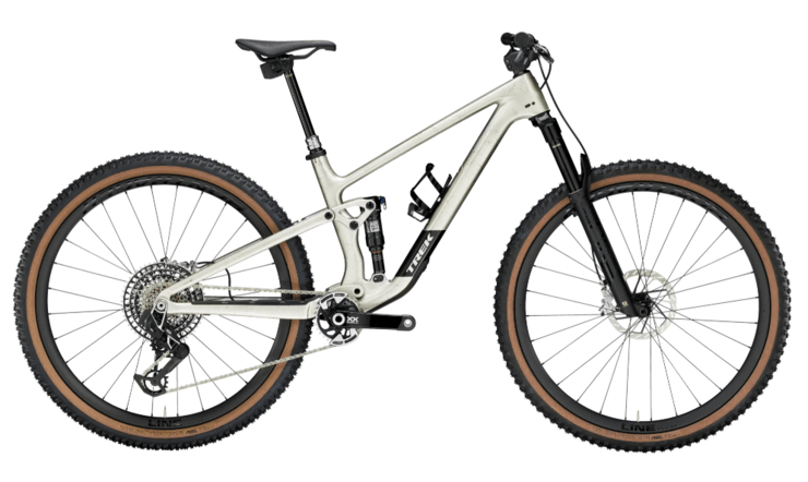 Bicykel Trek Top Fuel 9.9 XX AXS Gen 4 Lunar Silver 2025