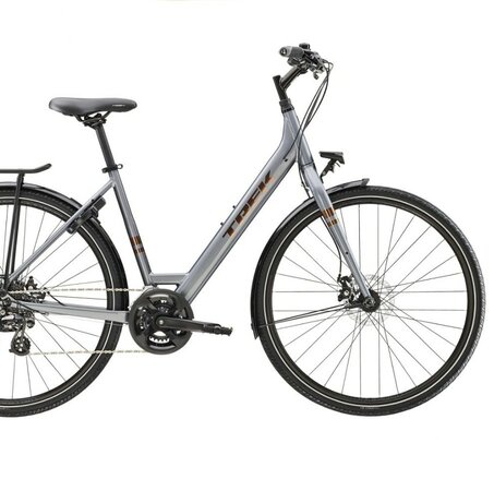 Bicykel Trek Verve 1 Equipped Lowstep Galactic Grey 2023