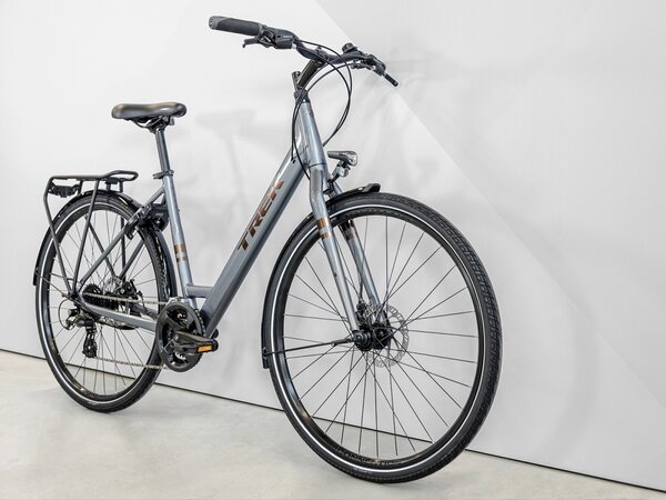 Bicykel Trek Verve 1 Equipped Lowstep Galactic Grey 2023
