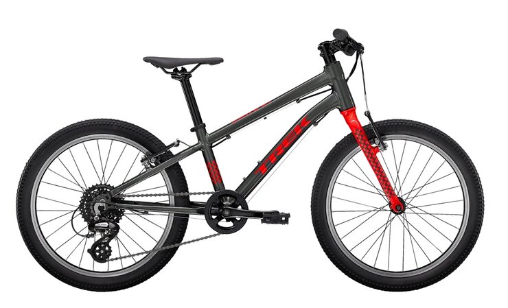 Bicykel Trek Wahoo 20 Lithium Grey/Radioactive Red 2022