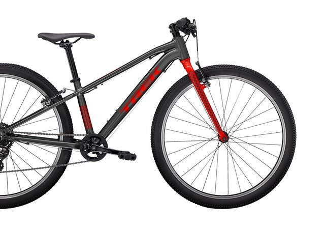 Bicykel Trek Wahoo 26 Lithium Grey/Radioactive Red 2022