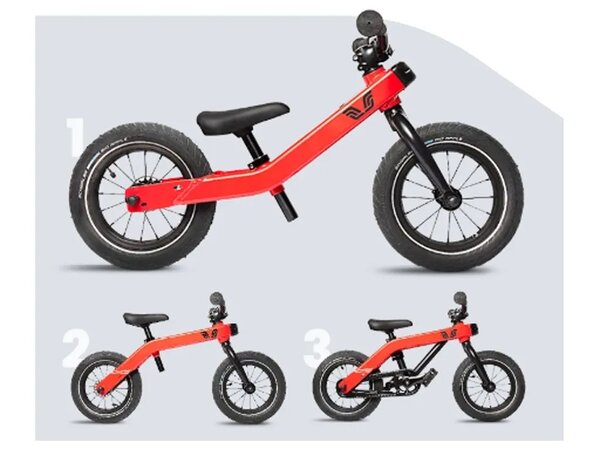 Bicykel Vici 3v1 Červená