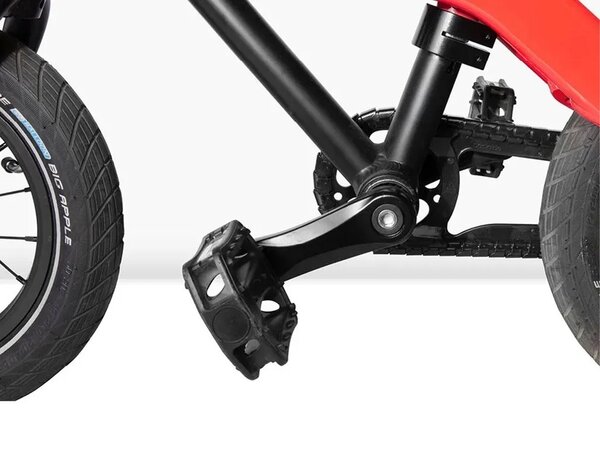 Bicykel Vici 3v1 Červená